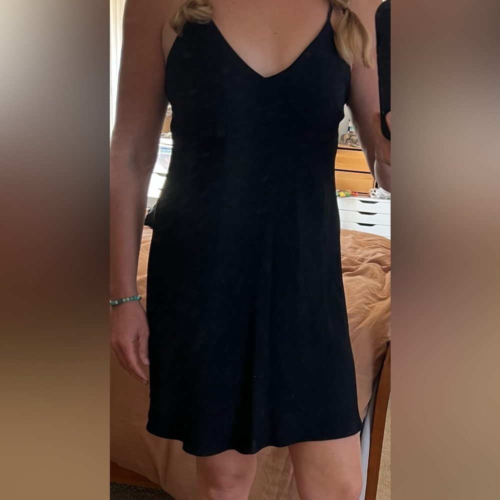 Vintage black slip dress by Desire